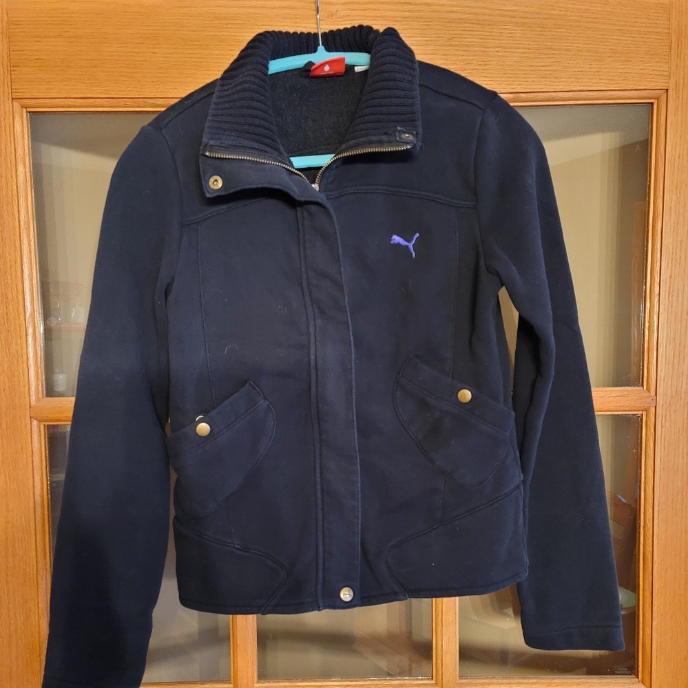 Womens Puma Sweater-Jacket